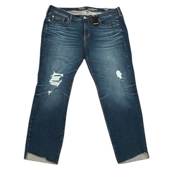 Torrid Perfect Boyfriend‎ Ankle Vintage Stretch Jeans - Picture 1 of 10